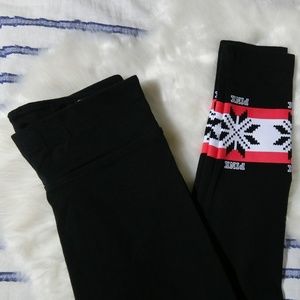 Victoria's Secret PINK Nation Holiday Yoga Legging